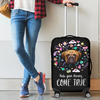Awesome Hoodied POXER-Make Your Dreams Come True Luggage Cover For Everyone KHPMYDCT01