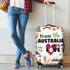Awesome Hoodied FROM AUSTRALIA WITH LOVE Luggage Cover For Everyone KHFAWL04