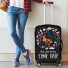 Awesome Hoodied CHICKEN-Make Your Dreams Come True Luggage Cover For Everyone KHCMYDCT