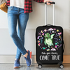 Awesome Hoodied TURTLE-Make Your Dreams Come True Luggage Cover For Everyone KHTMYDCT
