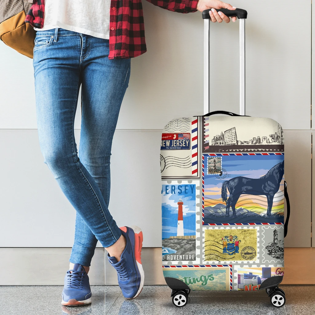 Awesome Hoodied STAMPS JERSEY Luggage Cover For Everyone KHSJ02