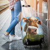 Awesome Hoodied COW LOOKING AT YOU Luggage Cover For Everyone KHCLAY