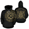 Awesome hoodied 3D ALL Print Viking Vegvisir Runes Odin Norse Mythology-Men and Women Hoodie Zip Hoodies- VN0061