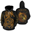Awesome hoodie 3d all print Viking Hoodie - Fenrir Storm Hoodies, Sweatshirt NQ0029
