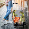 Awesome Hoodied TURTLES Luggage Cover For Everyone KH3T