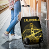 Awesome Hoodied GOLDEN GATE BRIDGE in CALIFORNIA Luggage Cover For Everyone KHC03
