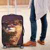 Awesome Hoodied Ferret Luggage Cover For Everyone KHF