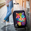Awesome Hoodied CAT MANY COLORS Luggage Cover For Everyone KHCMC