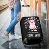 Awesome Hoodied PIG-Make Your Dreams Come True Luggage Cover For Everyone KHPMYDCT
