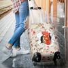 Awesome Hoodie CHICKEN, FLOWERS Luggage Cover For Everyone KHCF001