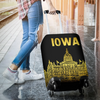 Awesome Hoodied IOWA Luggage Cover For Everyone KHI03