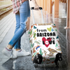 Awesome Hoodied FROM ARIZONA  WITH LOVE Luggage Cover For Everyone KHFAWL03