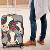 Awesome Hoodied COWS Luggage Cover For Everyone KH3C03