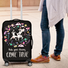 Awesome Hoodied COW-Make Your Dreams Come True Luggage Cover For Everyone KHCMYDCT02