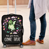 Awesome Hoodied TURTLE-Make Your Dreams Come True Luggage Cover For Everyone KHTMYDCT