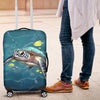 Awesome Hoodied TURTLE AND YELLOW FISH Luggage Cover For Everyone KHTAYF