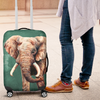 Awesome Hoodied Elephant Luggage Cover For Everyone KHE