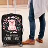 Awesome Hoodied PIG-Make Your Dreams Come True Luggage Cover For Everyone KHPMYDCT