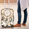 Awesome Hoodied Deer Skull Dreamcathcher And Butterflies Luggage Cover For Everyone KHDSDB