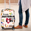 Awesome Hoodied FROM AUSTRALIA WITH LOVE Luggage Cover For Everyone KHFAWL04