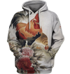 3D All Over Print Chicken Shirt