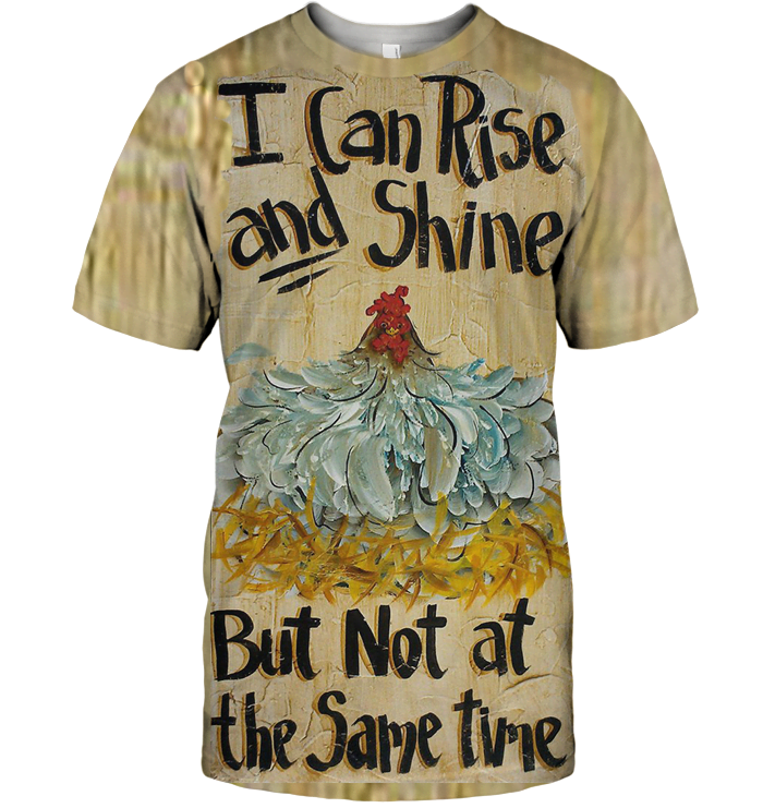 3D All Over Print Painting Rooster Shirt