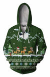 3D All Over Print Green Horse Shirts