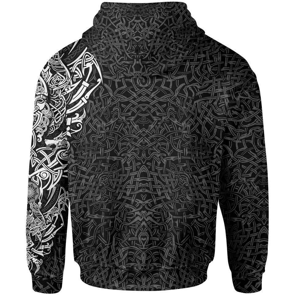 Awesomehoodied 3D All Over Print  Viking Fenrir Hoodies for Men and Women, T-Shirt, Zip Hoodies, Sweatshirt DC066