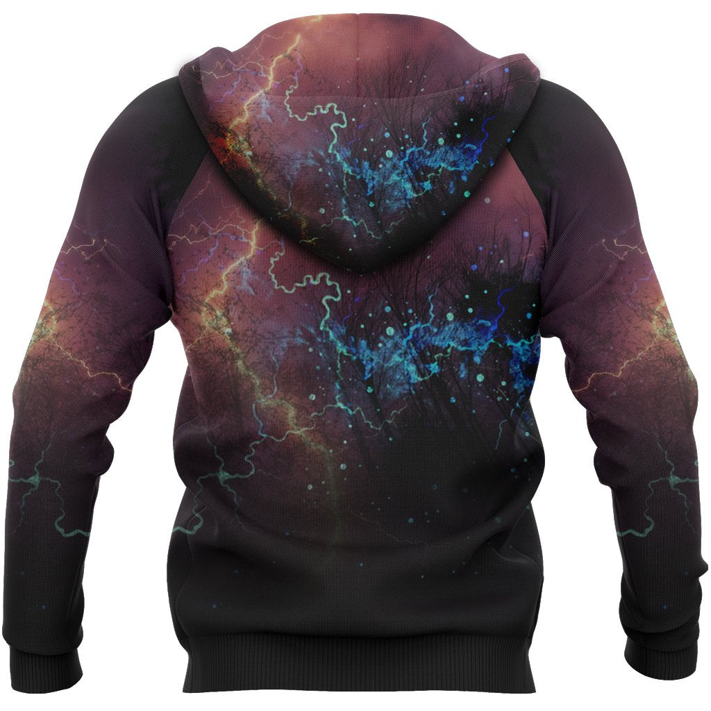 Awesome hoodied 3D ALL Print Viking Pullover Hoodie, Mjolnir Raven Of Odin FOR Men and Women- VN0067