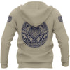 Awesome hoodied Print Viking Pullover Hoodie, Valknut Raven Of Odin-Men and Women Hoodie Zip Hoodies- VN0055