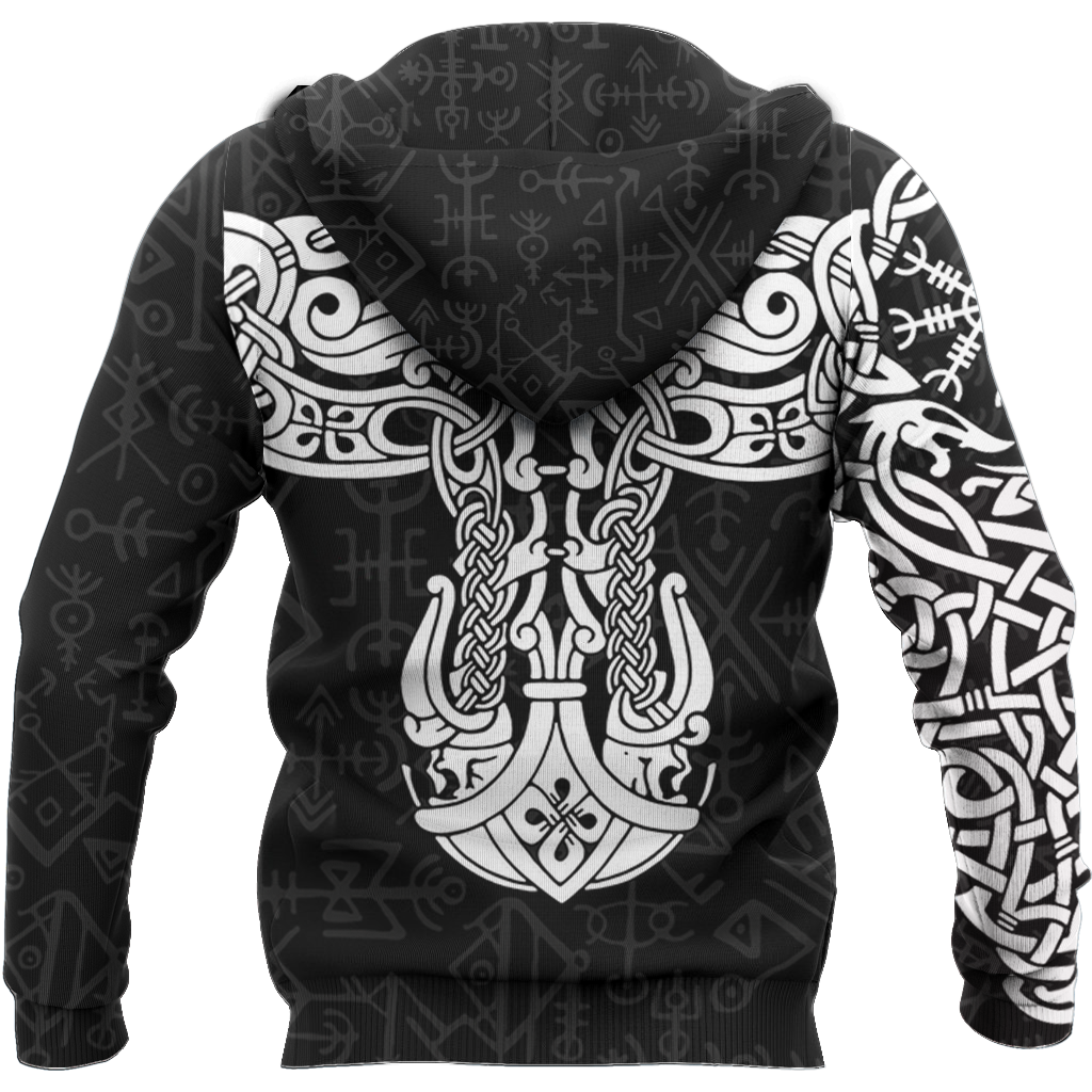 3D All Over Print Raven Of Odin for Men and Women, T-Shirt, Zip Hoodies, Sweatshirt HBC0054