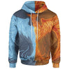 Awesome hoodie- Fire &amp; Ice Phoenix Hoodie 3D Over Printed for Men and Women Hoodie TH029