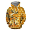 3D All Over Printed Bees Shirts and Shorts