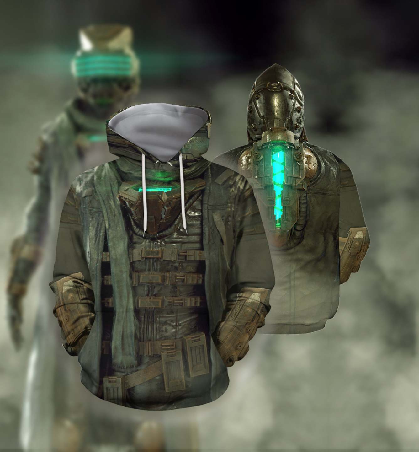 3D All Over Print Dead Space Hoodie