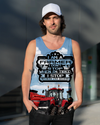 3D All Over Print Tractor Hoodie