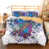 Awesome Hoodies 3D all over print Peacock  Bedding SET very cool  VND