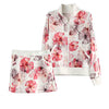 3D All Over Print FLOWERS  for  Women DRESS + Hoodie SET , LIKELY STYLE-VN0035