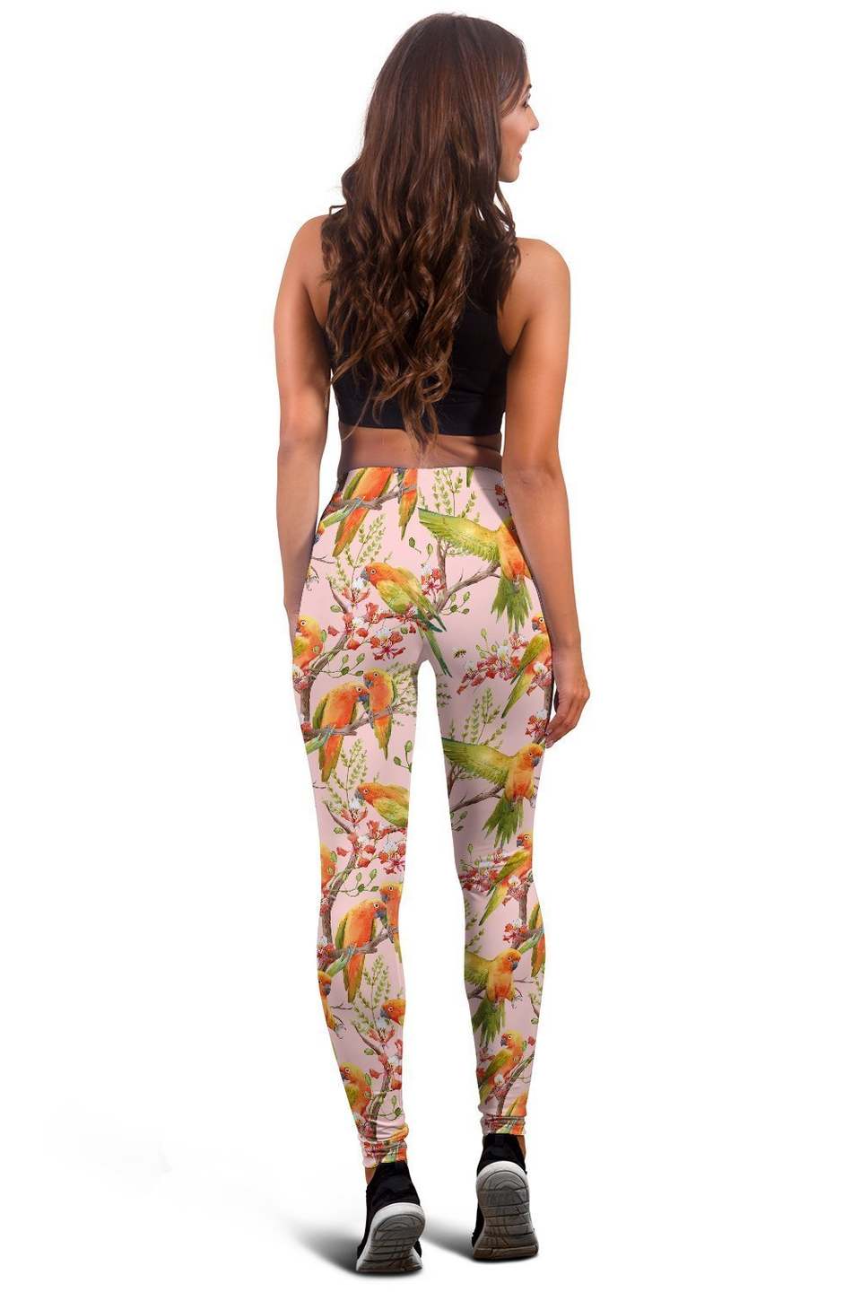 All Over Printing Sun Conure Parrot Hoodie Dress