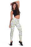 All Over Printing Like Green Cacti Hoodie Dress