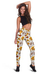 3D All Over Printing yellow Mushroom Hoodie Dress