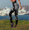 Awesome Hoodie-Viking Leggings - Munin Raven 3D All Over Printer THL002