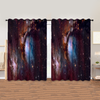 Awesome hoodied 3D all print Constellation Curtains  skull - VNC0050