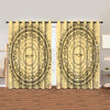 Awesome hoodied 3D all print Viking Curtains  skull - VNC0058