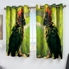 Awesome hoodied 3D all print Bird Parrot Curtains  skull - VNC0055
