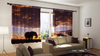 Awesome hoodied 3D all print Elephants Curtains  skull - VNC0053
