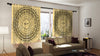 Awesome hoodied 3D all print Viking Curtains  skull - VNC0058