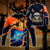 Awesome Hoodie 3D All Over Print Premium Personalized Electrician - Customize Name for Men and Women Hoodie, T-Shirt, Zip Hoodies, Sweatshirt DC083