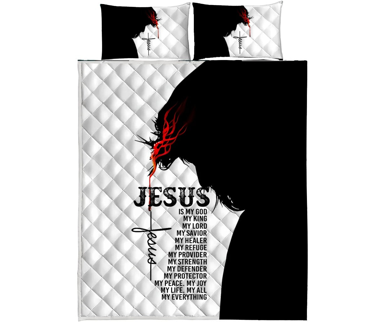 Awesome Hoodies - Jesus Easter Quilt Bedding - Cross Quilt Bedding QK31010