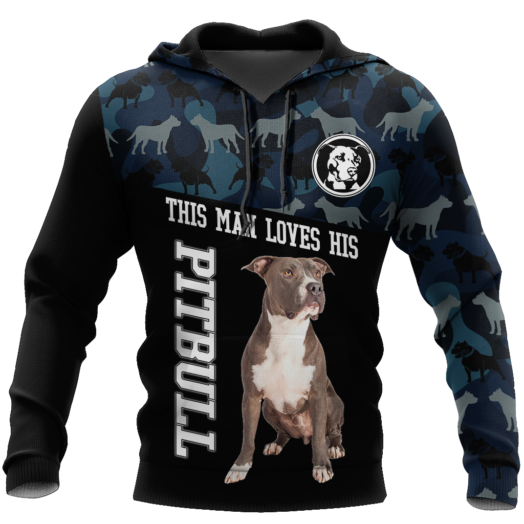 Awesome Hoodie Love Pitbull for Men and Women HBC254