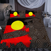Awesome Hoodied 3D all over print Aboriginal Flag and Pattern Bedding Sets NQBS0013